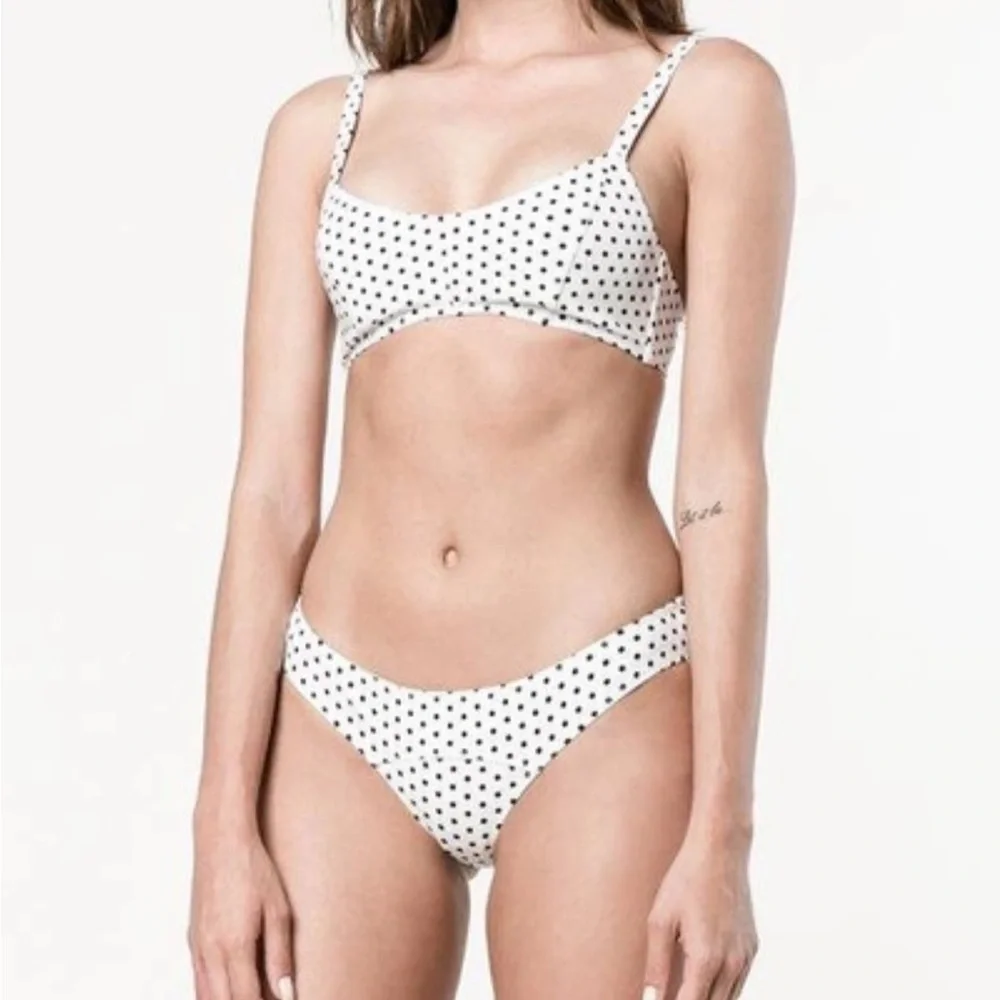 Lisa Marie Fernandez Polka-dot Bikini - Picture 4 of 14